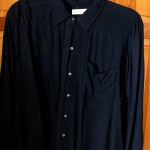 Abercrombie & Fitch black blouse Sz. med